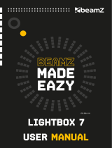 Beamz LightBox7 2-in-1 Party Effect DMX Bedienungsanleitung