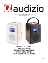 audizio Modena Portable DAB+ Radio Schnellstartanleitung