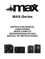 MaxMusic MAX212 Bedienungsanleitung