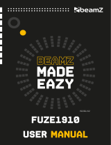 Beamz Fuze1910 Wash Moving Head Bedienungsanleitung