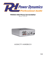 Power Dynamics PDX015 Bedienungsanleitung