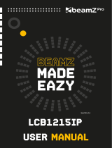 Beamz Pro LCB1215IP Bedienungsanleitung