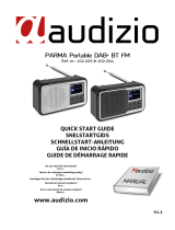 audizio Parma Portable DAB+ Radio Schnellstartanleitung