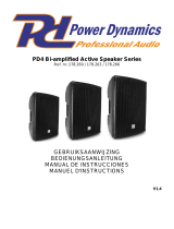 Power Dynamics PD412A Bedienungsanleitung