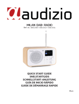 audizio Milan DAB+ Radio Schnellstartanleitung