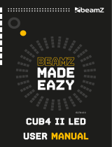 Beamz Cub4 II LED Quad derby Bedienungsanleitung