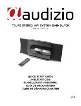 audizio Tours Stereo HiFi System DAB+ Schnellstartanleitung