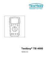 TESTBOY 4000 Benutzerhandbuch