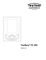 TESTBOY TV 293 Benutzerhandbuch