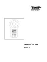 TESTBOY TV 350 Benutzerhandbuch