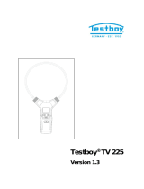 TESTBOY TV 225 Benutzerhandbuch