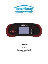 TESTBOY TV 456 Benutzerhandbuch