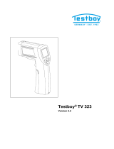 TESTBOY TV 323 Benutzerhandbuch