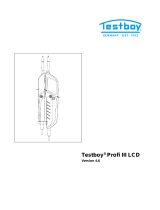 TESTBOY Profi III LCD Benutzerhandbuch