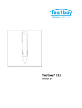 TESTBOY 111 Benutzerhandbuch