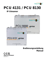 POLYTRON PCU 4131 IP streamer Bedienungsanleitung