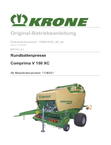 Krone BA Comprima V 150 XC (RP701-31) Bedienungsanleitung