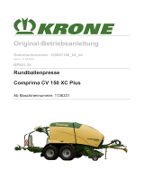 Krone BA Comprima CV 150 XC Plus (RP801-35) Bedienungsanleitung