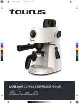 Taurus 920800 Coffee Maker Espresso Cream Benutzerhandbuch