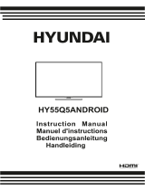 Hyundai HY55Q5ANDROID Android QLED Smart TV Benutzerhandbuch