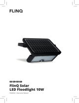 FlinQ FQC8262 10W Solar LED Floodlight Benutzerhandbuch