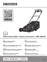 Parkside PRM 1800 B2 Electric Lawnmower Benutzerhandbuch