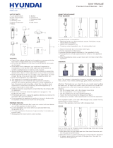 Hyundai HHA572201 Electronics – 5 in 1 Staafmixer Benutzerhandbuch