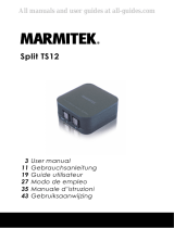 Marmitek TS12 Split Media Converter Benutzerhandbuch