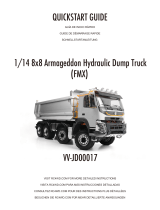 RC4WD VV-JD00017 1/14 8×8 Armageddon Hydraulic Dump Truck Benutzerhandbuch