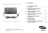 Invacare DTEC013825 5 A Charger Lead Acid Battery Charger Benutzerhandbuch