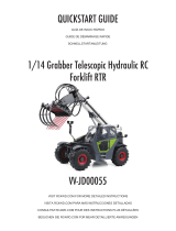 RC4WD VV-JD00055 1-14 Grabber Telescopic Hydraulic RC Forklift RTR Benutzerhandbuch