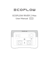 EcoFlow EFR610 RIVER 2 Max Fast Charging Portable Power Station Benutzerhandbuch