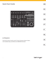 Behringer X-TOUCH Schnellstartanleitung