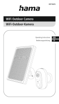 Hama 00176615 WiFi Outdoor Camera Benutzerhandbuch