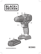 BLACK DECKER BCD0032S120-QW Impact Drill Benutzerhandbuch