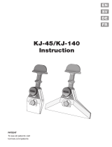 TORMEK KJ-45 Centering Knife Jig Benutzerhandbuch