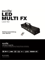 EuroLite 51741075 LED Multi FX Laser Bar Benutzerhandbuch