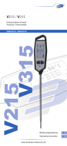 Dostmann V215 Precision Thermometer Benutzerhandbuch
