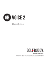 Golfbuddy Voice2 Benutzerhandbuch