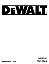 DeWalt DWS780 Benutzerhandbuch