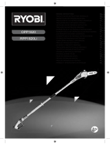 Ryobi OPP1820 18V ONE+ 3m Cordless Pole Saw Benutzerhandbuch