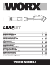 Worx WG585E Leafjet 40V Cordless Blower Benutzerhandbuch