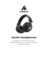 MAONO AU-MH601 Studio Headphones Benutzerhandbuch