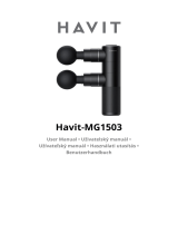 havit MG1503 Double-Head Massage Gun Benutzerhandbuch