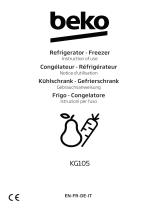 Beko KG105 Refrigerator Freezer Benutzerhandbuch
