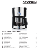 SEVERIN KA 4820, KA 4821, KA 4825 Filter Coffee Maker Benutzerhandbuch