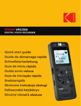 Kodak VRC350 Digital Voice Recorder Benutzerhandbuch