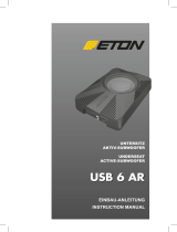 Eton USB 6 AR Active Subwoofer Benutzerhandbuch