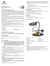TOOLCRAFT 2526774 LED Magnifying Lamp Benutzerhandbuch