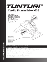 Tunturi Cardio Fit Mini Bike M35 Benutzerhandbuch